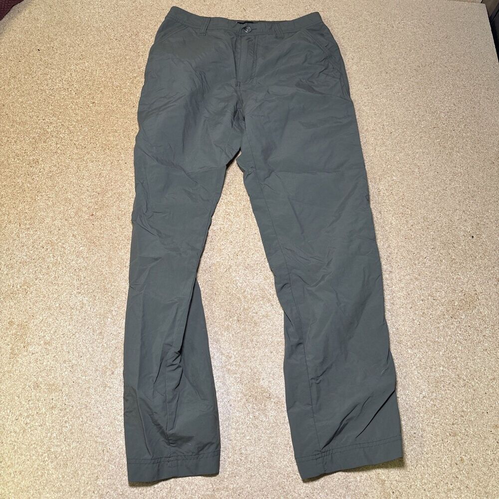 Marmot Hiking Pants Mens 30 Green Lightweight Outdoor Trail Utility Pants B1